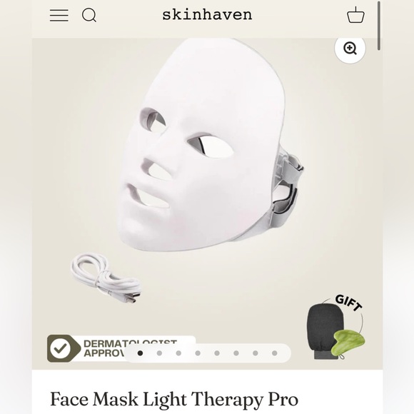 LED face mask Skinhaven - Picture 3 of 7